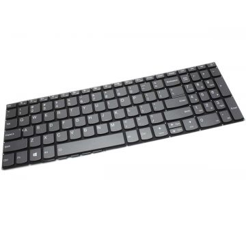 Tastatura Lenovo IdeaPad 330-15ICH Taste gri iluminata backlit Tastatura Lenovo IdeaPad 330-15ICH Taste gri iluminata backlit