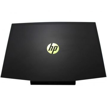 Capac Display BackCover HP Pavilion 15-CX0077WM Carcasa Display Neagra cu Logo Verde