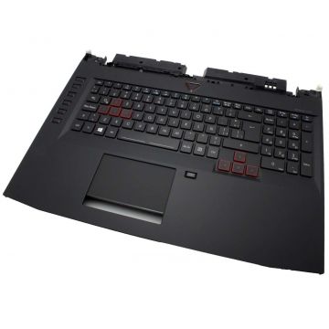 Tastatura Acer 6B.Q0QN5.001 Neagra cu Palmrest negru iluminata backlit