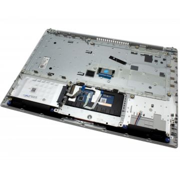 Tastatura Lenovo 5CB0N82229 Neagra cu Palmrest gri si Touchpad