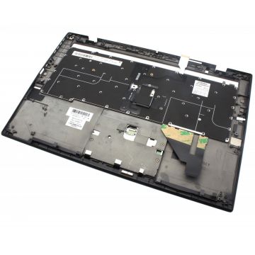 Tastatura Lenovo MQ-69QB Neagra cu Palmrest Negru si TouchPad