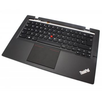 Tastatura Neagra cu Palmrest Negru si TouchPad