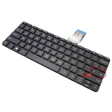 Tastatura HP 11-N layout US fara rama enter mic