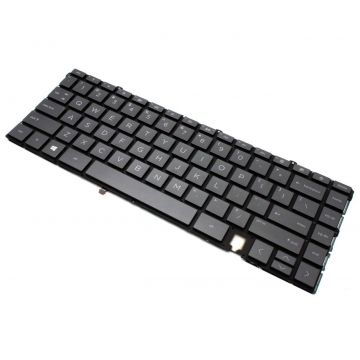 Tastatura HP LK132V61C00 iluminata layout US fara rama enter mic