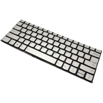 Tastatura Lenovo Flex 6-14IKB Argintie iluminata backlit